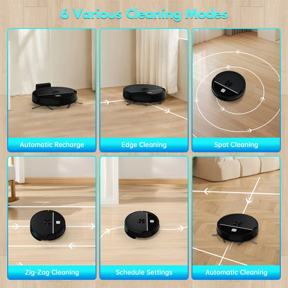 OMESER NEW 5000Pa/120mins Vacuum Cleaner Robot  Automatic Charging,Home Appliance,For Sweeping Mopping Smart Home Clean