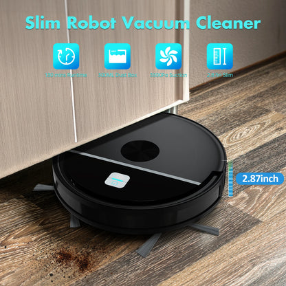 OMESER NEW 5000Pa/120mins Vacuum Cleaner Robot  Automatic Charging,Home Appliance,For Sweeping Mopping Smart Home Clean